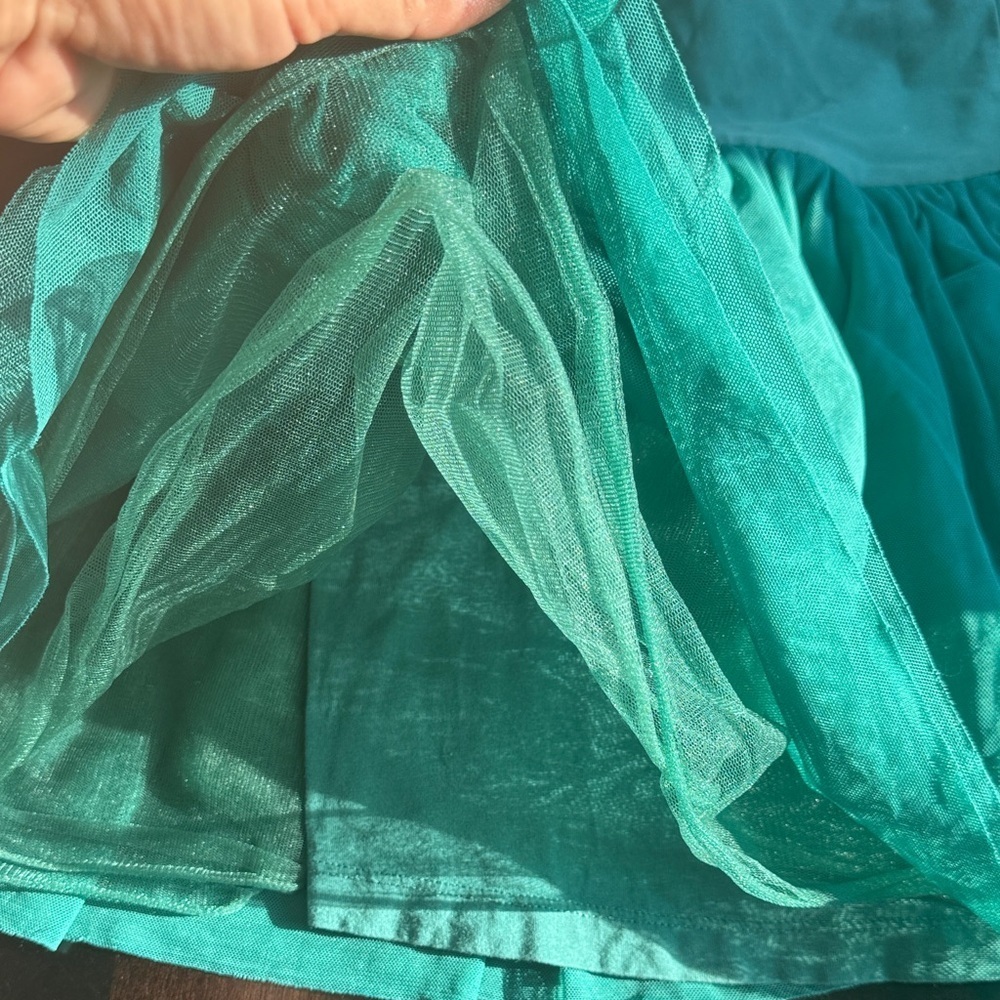 Hanna Andersson Green Sleeveless Kids Dress - Picture 3 of 5